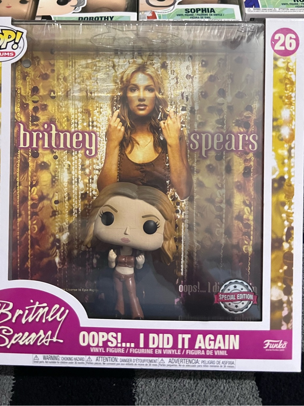 Funko Pop! Albums Britney Spears - Pink and Gold